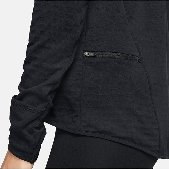 Nike Therma-FIT Element Women's Running Jacket Quarter Zip Size Small S Black - Picture 5 of 17